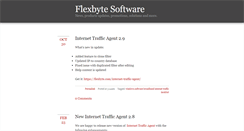 Desktop Screenshot of blog.flexbyte.com